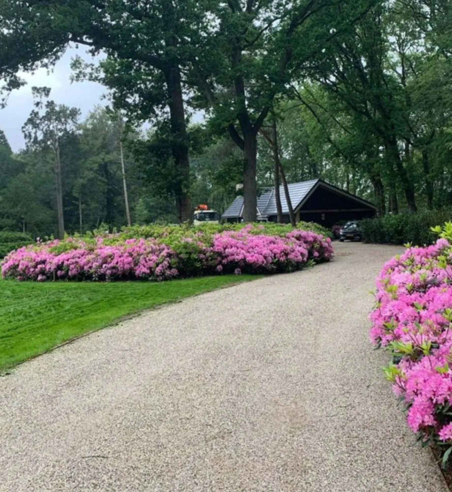 Padvast halfverharding